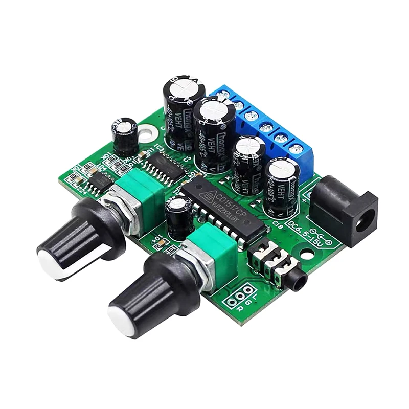 6W+6W+25W HIFI Class D Digital Power Amplifier Module TDA1517P 2.1 Super Bass Mini Micro 3 CH Power Amplifier Board