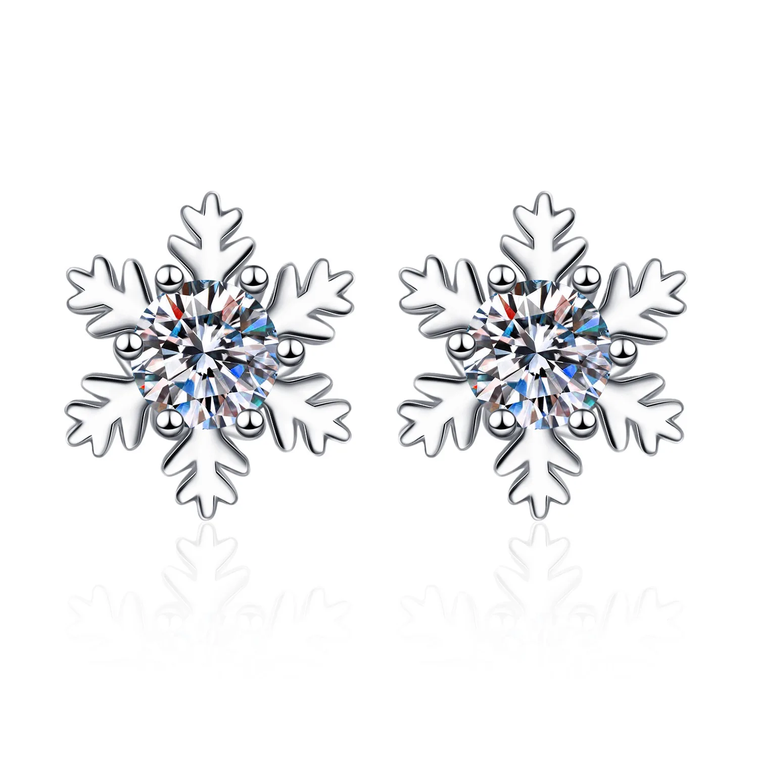 Ohrringe aus 925er-Sterlingsilber für Damen, runde Zirkon-Ohrringe, funkelnde Party, Hochzeit, Schmuck, Geschenkzubehör