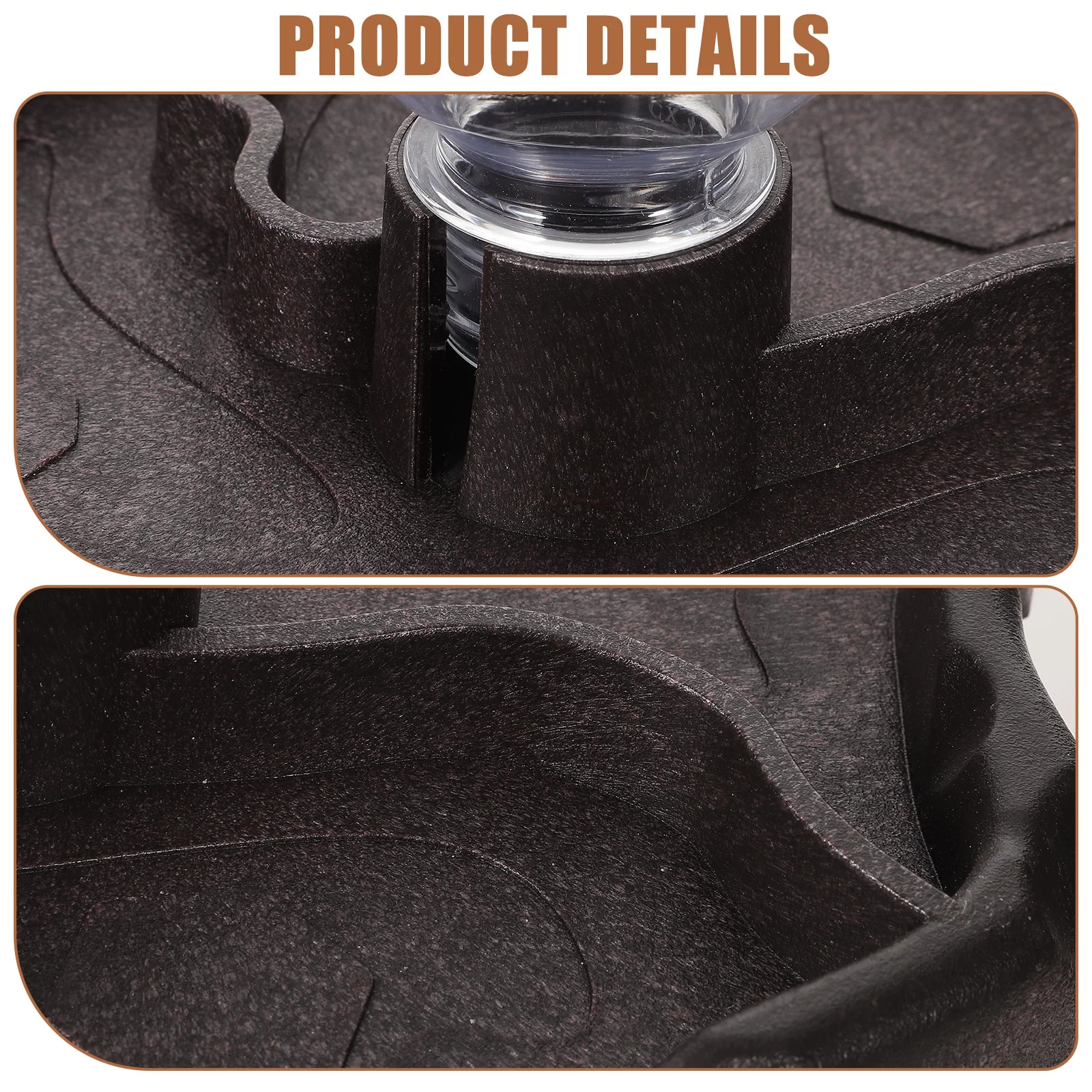 

1Pcs Automatic Reptile Feeder Small Durable ABS Lizard Turtle Feeding Bowl Drinking Container Lizard Feeding Bowl