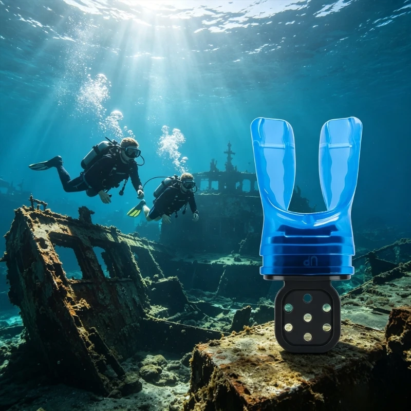 

Flexible Adjustable Snorkel Mouthpiece Soft Silicone Snorkel Regulator Mouthpiece For Scubas Diving And Swimming Use 69HD