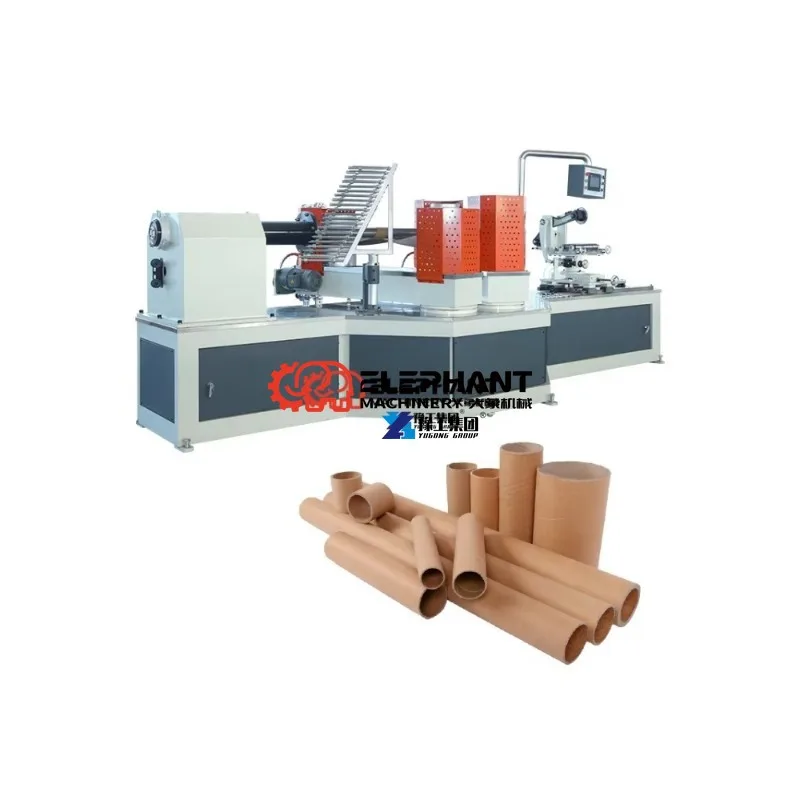 Kraft Cardboard 2-16 Layer Automatic Paper Core Tube Making Cutting Machine Toilet Paper Tube Production Equipment