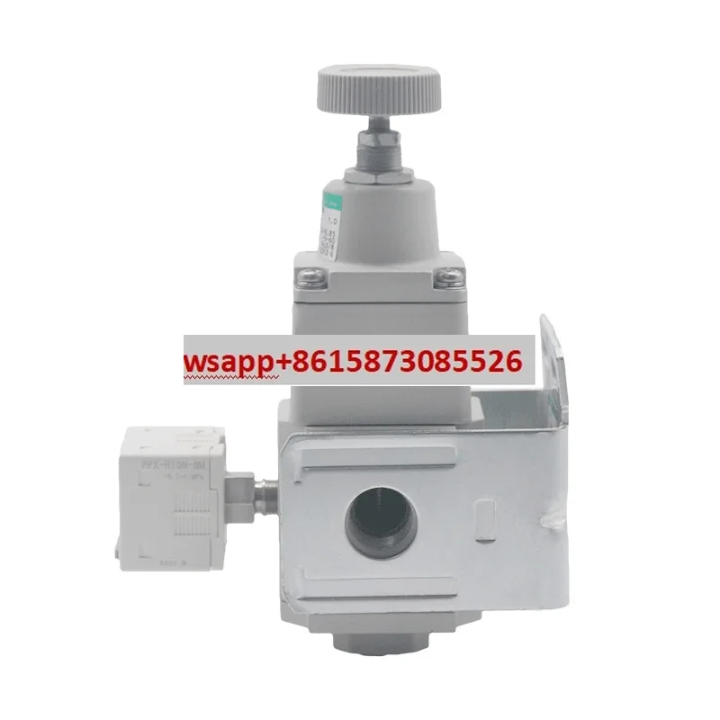 Válvula reguladora de presión de precisión Original RP2000-10-08 con soporte y manómetro, especificaciones completas