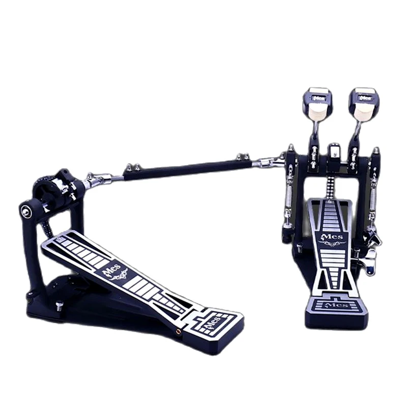 

P2000 Double Drum Pedal Thickened Alloy Jazz Drum Foot Pedal Double Chain Electronic Drums Tread Hammer Drumsticks Accessories