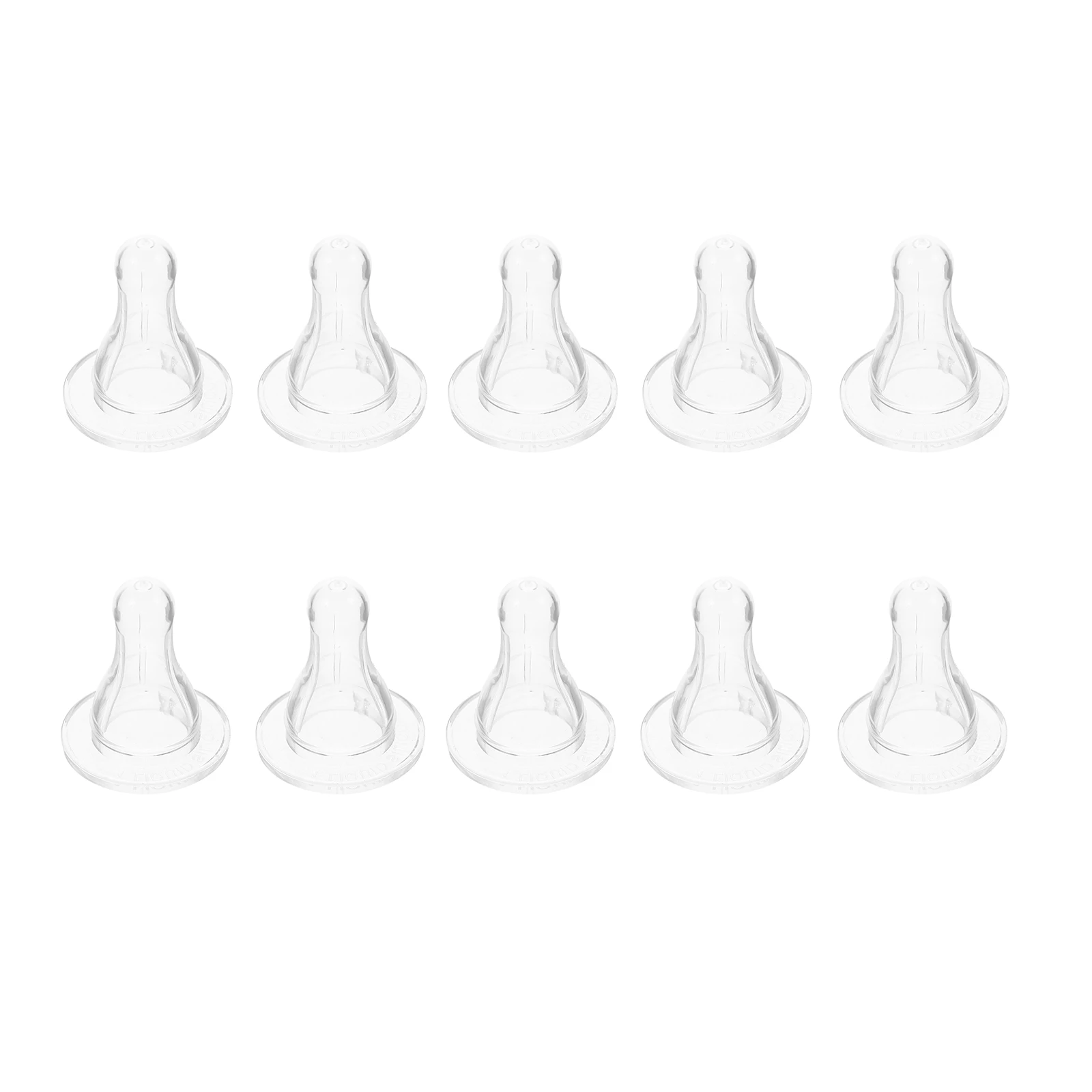 

10 Pcs Piglet Pacifier Goat Feeder Lamb Nipples Professional Small Animal Silica Gel Nursing Tools Practical Use