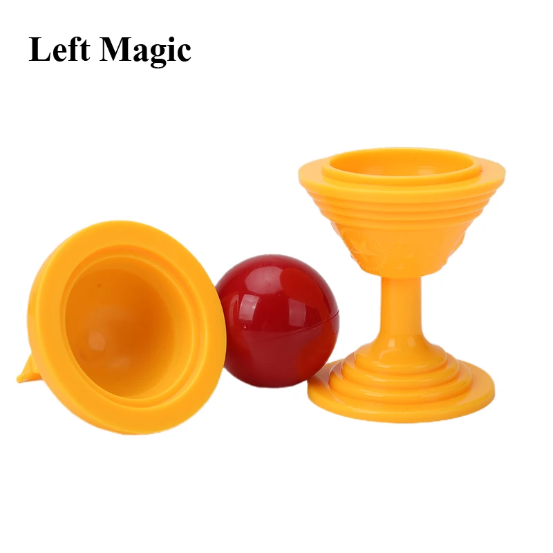 10cm Ball And Vase Set Magic Tricks Children Magic Toy Props Magician Mentalism Easy To Do Gift For Kids Illusion  Accessories