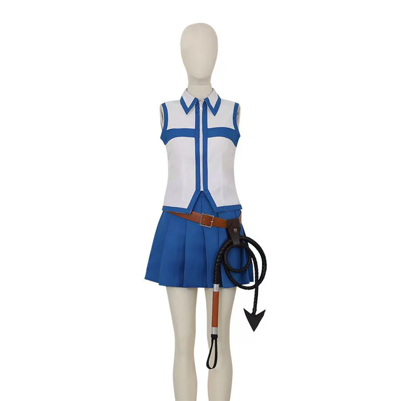 

Anime Cos Lucy Heartfilia Cosplay Costume Party Uniform Full Set suit