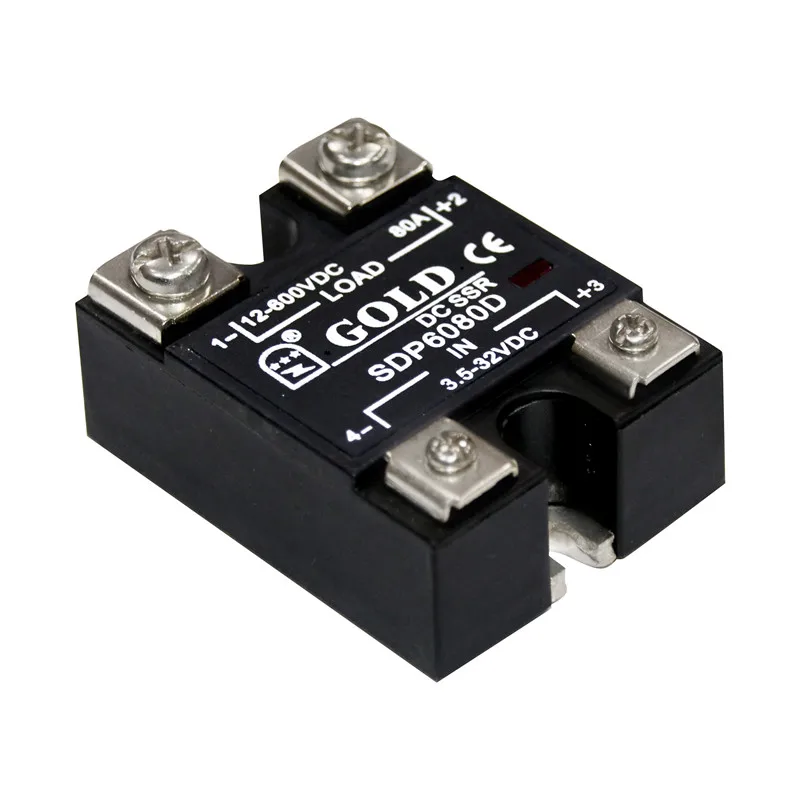 80A SDP6080D Solid State Relay Module DC Controlled DC Small Module