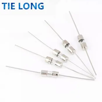 10PCS 3.6*10 Fast-Blow Glass Tube Fuse Fast Break With Pin 3.6X10MM 0.5A 1A 1.5A 2A 3A 3.15A 4A 5A 6.3A 8A 10A AMP 250V