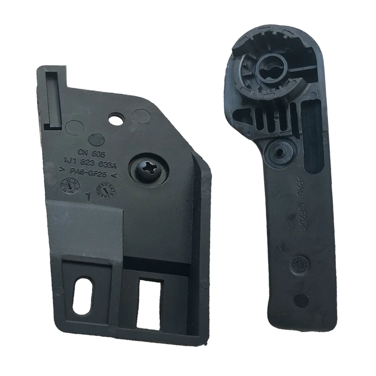 

1Set New Black Hood Release Grip Handle Bracket For VW Polo 4 GTI Sedan Vento 6N 9N Golf mk4 Touran Beetle 1J1823633A 1J1823533C