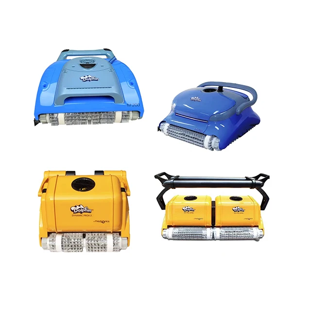 

High Quality Dolphin Automatic Climbing Wall Cleaning Robot Vacuum Cleaner with Plastic Filter for Swimming Pool