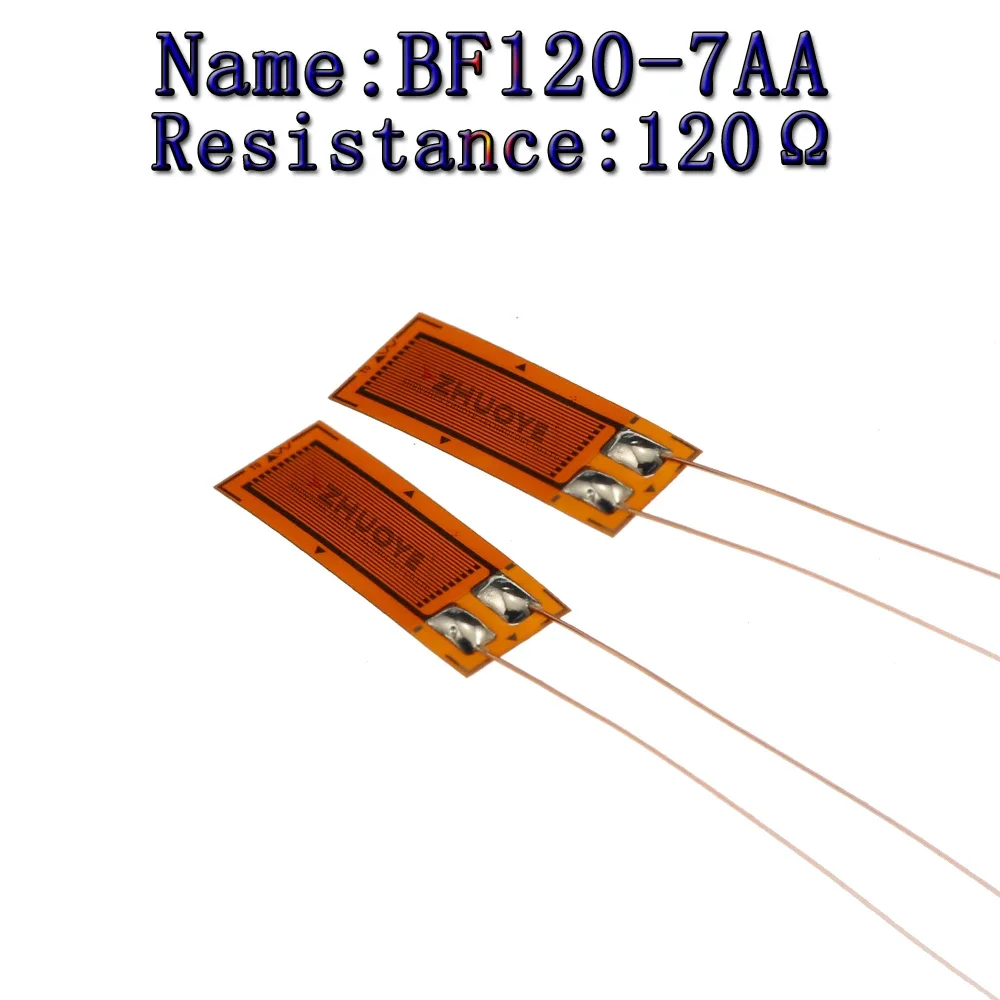 10pcs BFBHF120-7AA Weighing Sensor Strain Gauge  Resistance High-precision Resistance 120Ω Weighing Pressure Strain Gauges