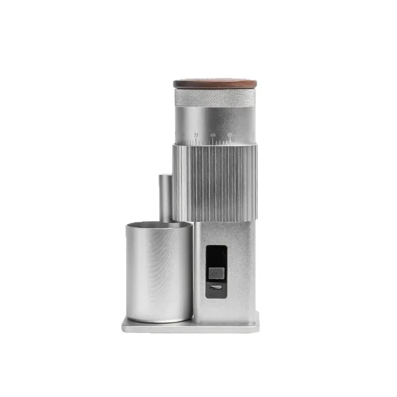 for Stainless Steel 420 Grinding Core Coffee Bean Mill Household Italian Grinder CNC Aluminum Alloy Electric Bean Grinder