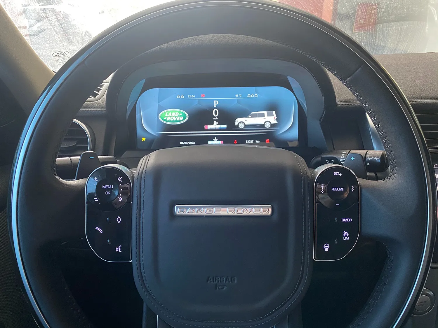 Virtual Cockpit Car LCD Speedometer Digital Dashboard for.Rover Discovery 4 . Carplay Instrument Panel Cluster GPS Navi