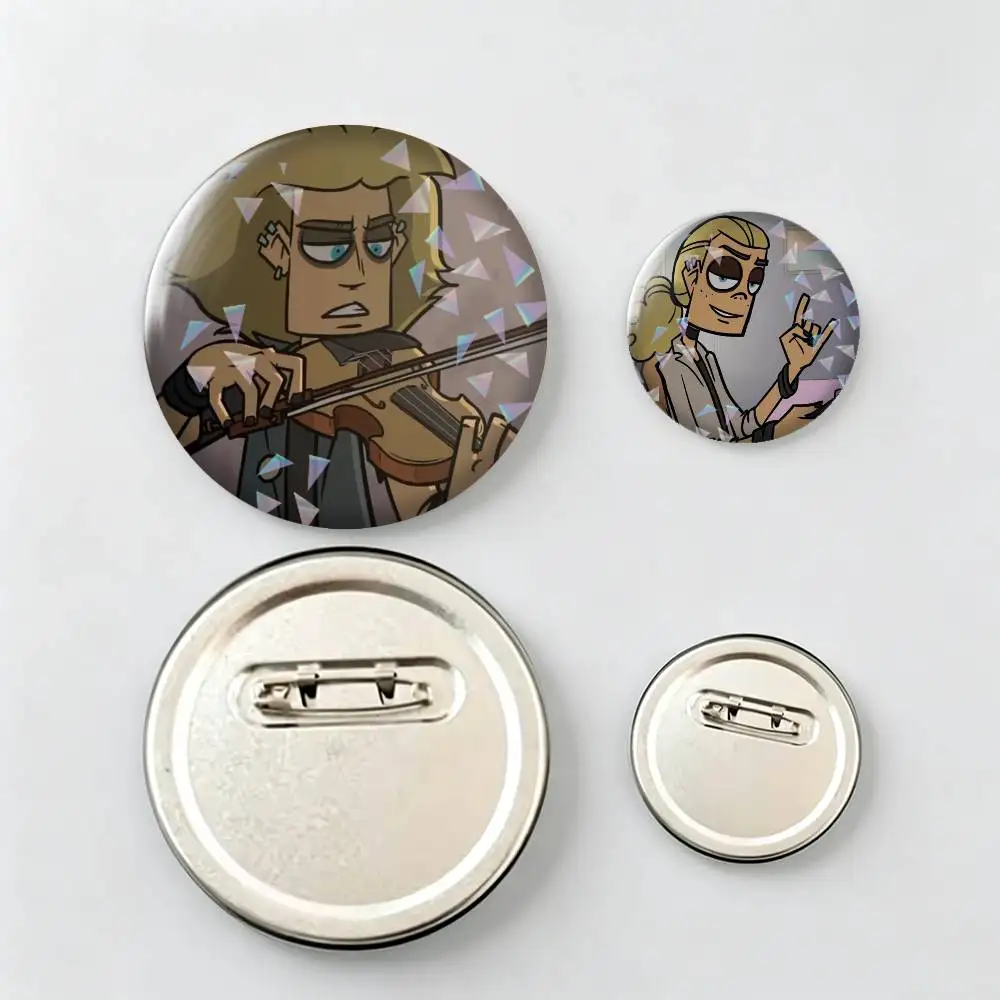 Cartoon-n Metal-l Family Brooch Metal Decorative Brooch Pins for Backpack Clothes Jacket Accessories,Souvenir.