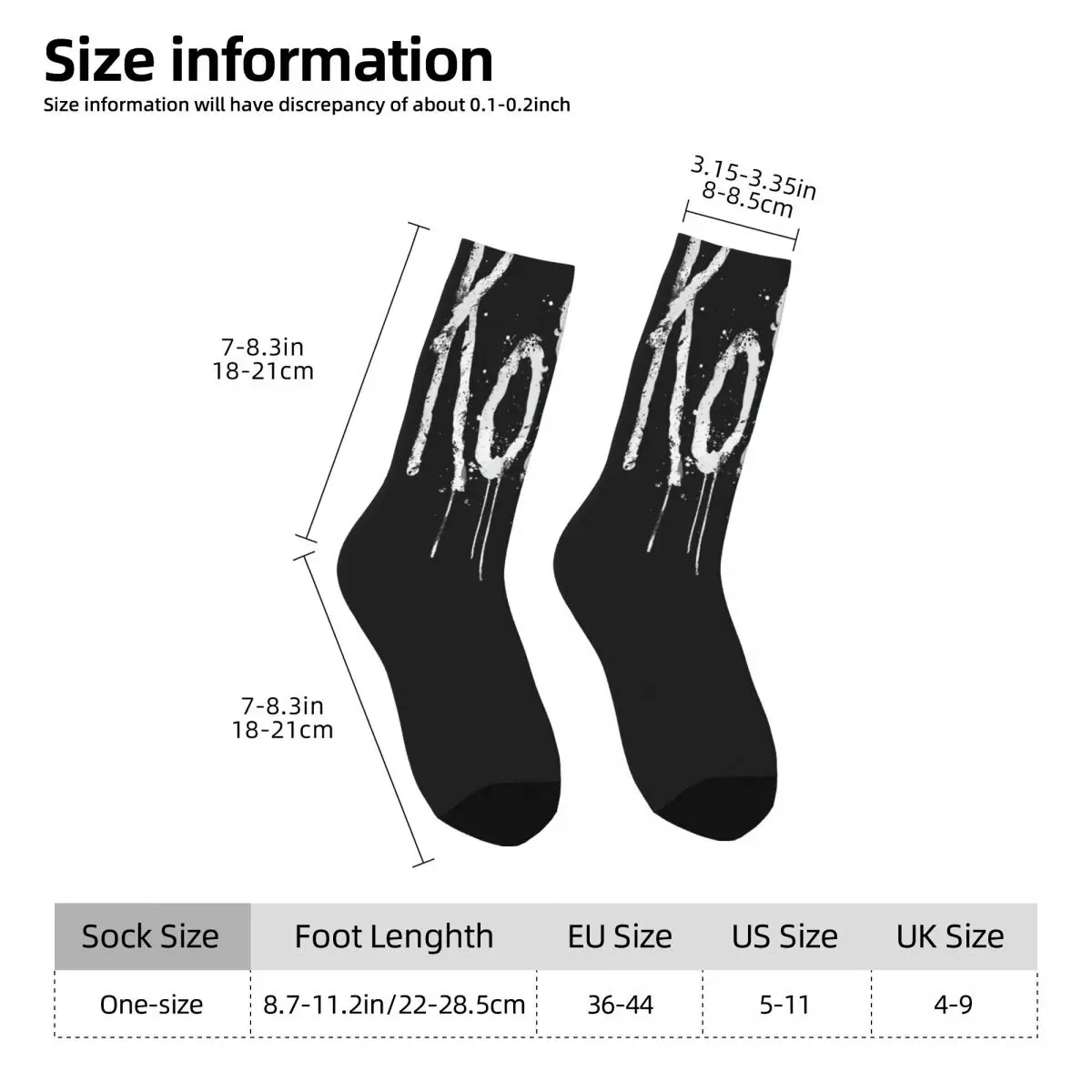 Korn Still A Freaks Stockings Graphic Funny Socks Autumn Non Slip Socks Men\'s Skateboard Comfortable Socks