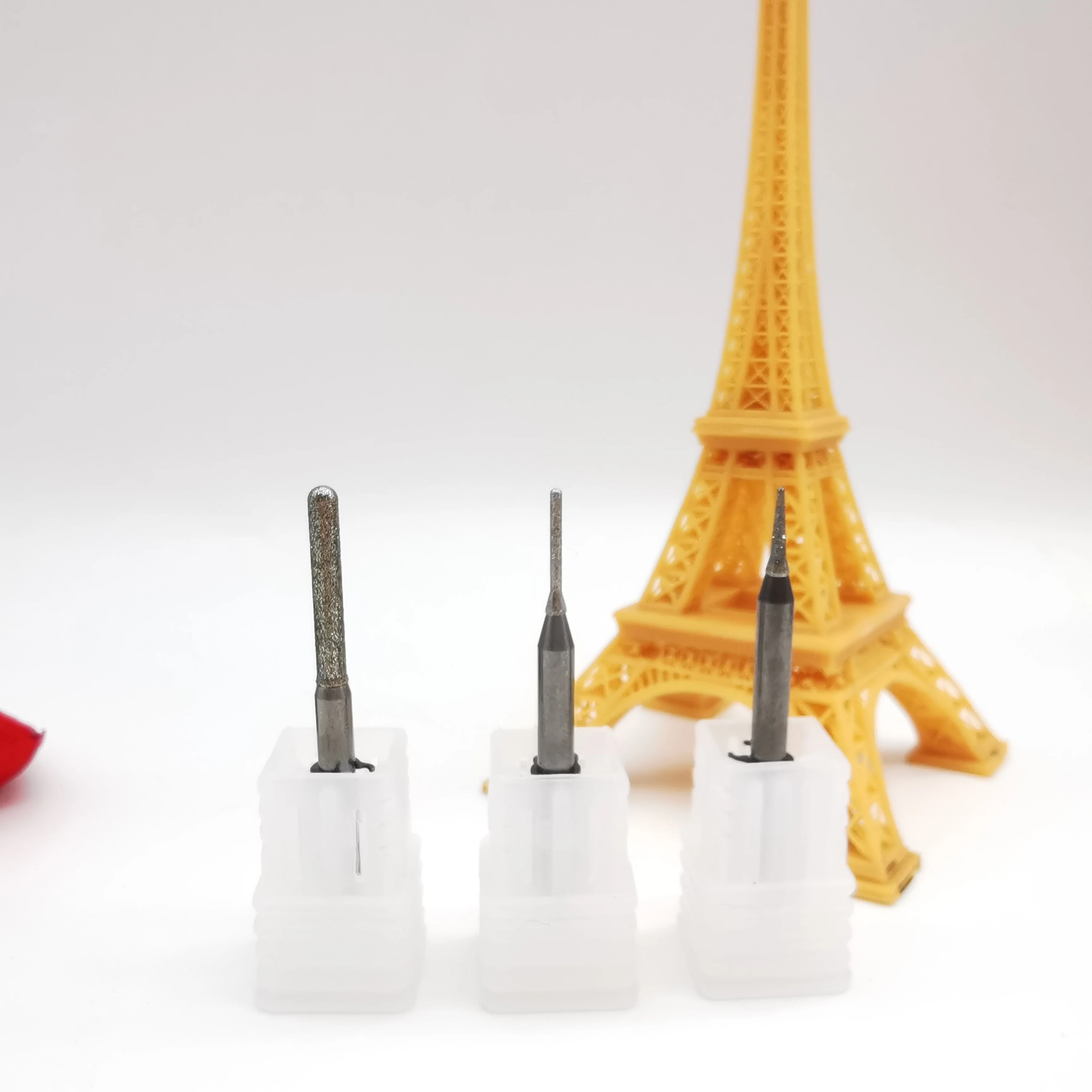 CAD/CAM Dental Milling Burs for VHF Glass Ceramic Tungsten Carbide Made for Cutter Milling Burs