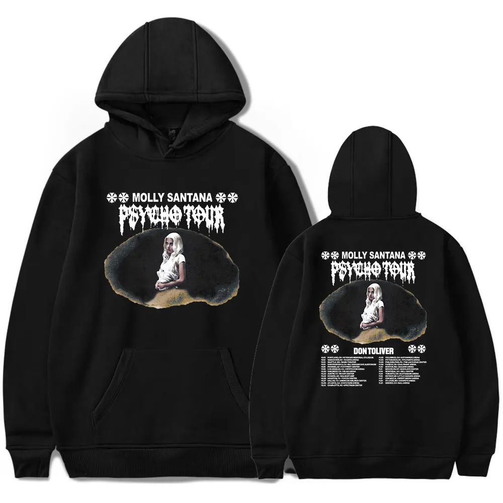 

Molly Santana Hoodies for Men and Women Unisex Long Sleeve Pullover Hooded Sweatshirt