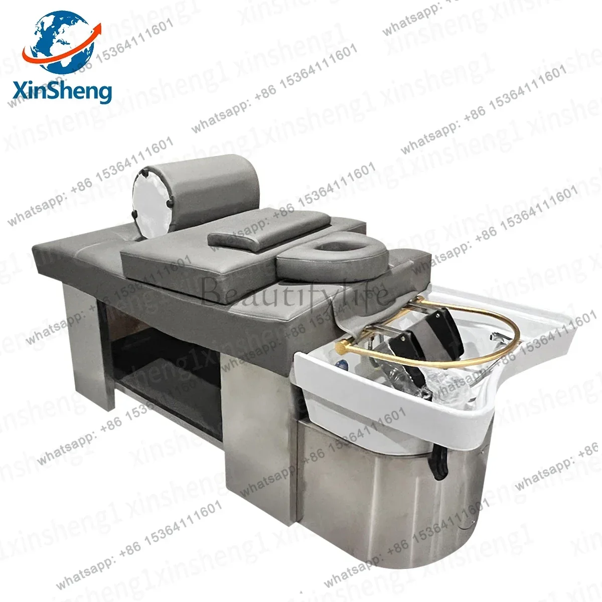 xx39 Hair Wash & Head SPA Fumigation Shampoo Bed Beauty Salon Massage Table Massage Beds Barber Shop Commercial Furniture