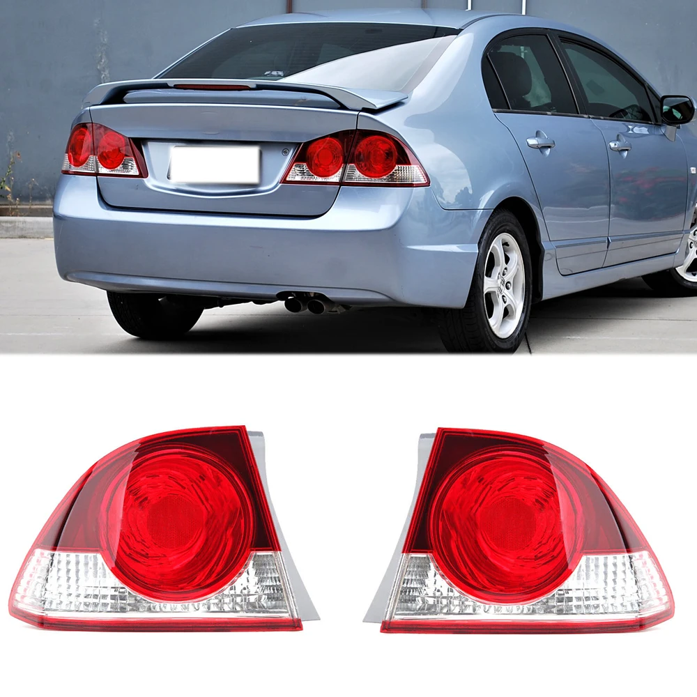 Car Rear Outer Tail Light Brake Lamp For Honda CIIMO 2012 2013 C14 For Honda CIVIC 2006-2011 FD1 FD2 33500-TX3-H01 33550-TX3-H01