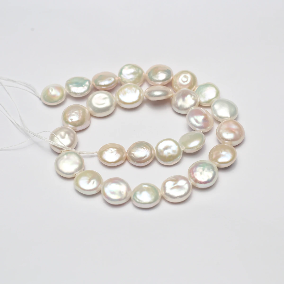 

Natural Freshwater Pearl Beads Button Round Baroque Pearl Loose Beads for Jewelry Making DIY Necklace Earrings Bracelet