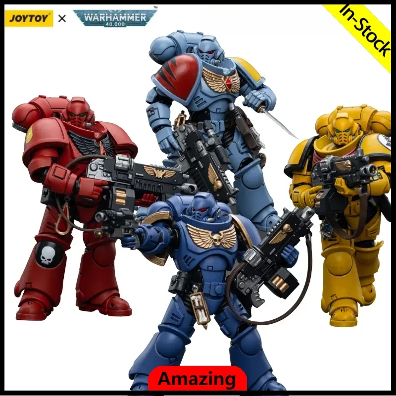 

[IN-STOCK] JOYTOY Warhammer 40K 1/18 Intercessor Series [4PCS/Set] Action Figure Model Toys Gifts Collection