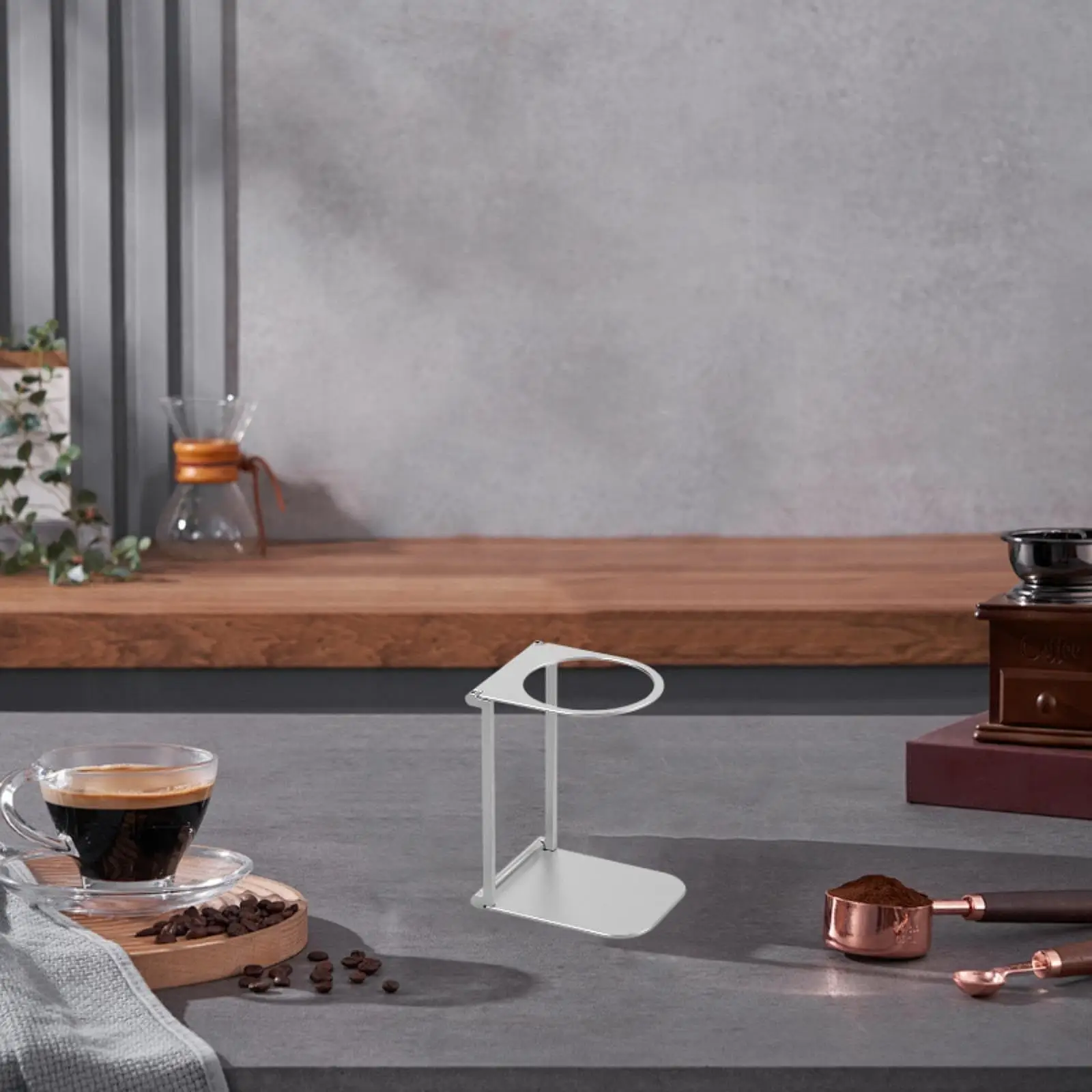 알루미늄 손 양조 브래킷 바용 작은 손으로 누르는 커피 머신 브래킷