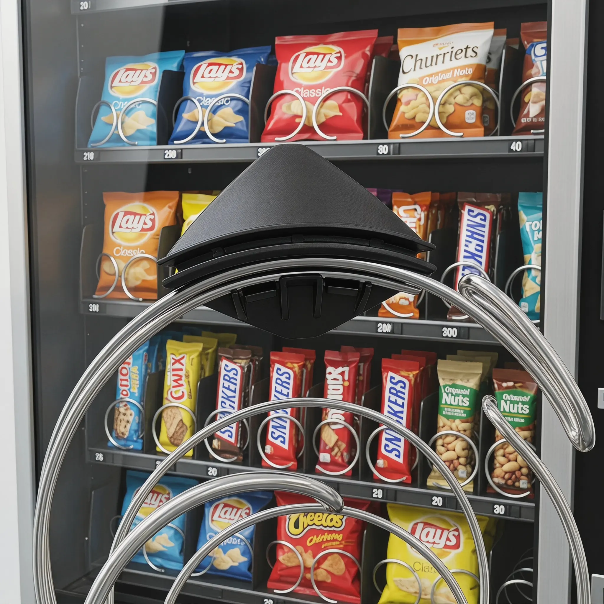 25Pcs Vending Machine Coil Pusher Extension Plastic Scraper for Snack Candy Drink Automatic Machines Universal Replacement Parts