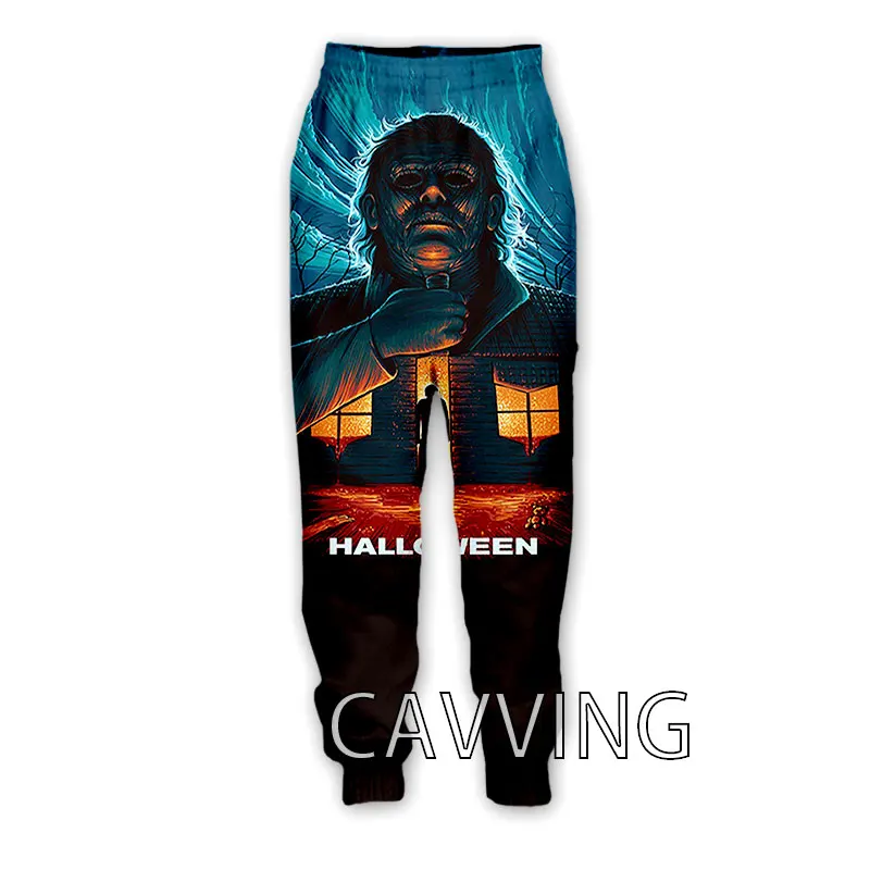 New Fashion 3D Print  Halloween Movie Myers  Casual Pants Sports Sweatpants Straight Pants Jogging Pants Trousers  J01