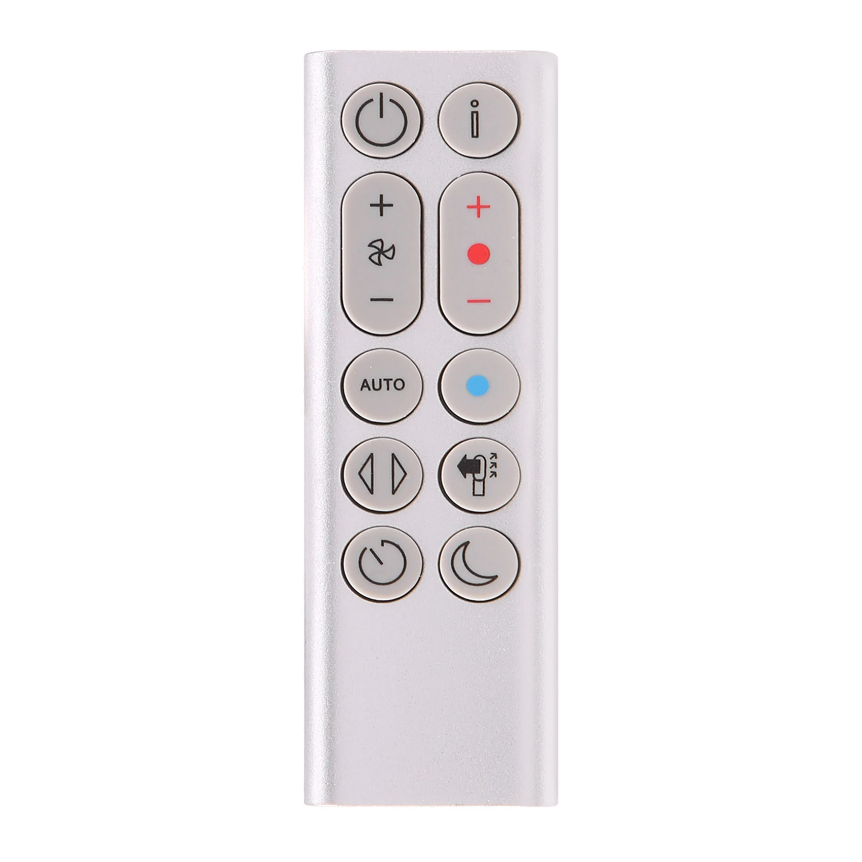 The New Replacement Remote Control for Dyson HP04 HP05 HP06 HP09 Air Purifier Fan Heating and Cooling Fan (Silver)