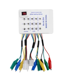 24 36 48 60 72V oszczędzone akcesoria do samochodu elektrycznego wytrzymały Tester E-bike jeżdżący bezszczotkowy silnik skuter kontroler przenośny