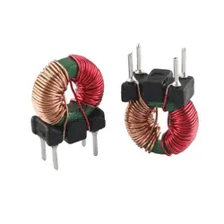 20PCS/ T9 * 5*3 with base 470UH 1/2/3MH 2A common mode inductance filter ring magnetic ring coil choke coil