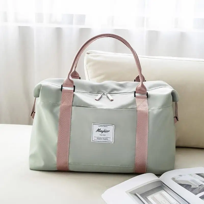 lightweight-portable-maternity-bag-travel-bag-large-capacity-handheld-waterproof-luggage-bag-short-trip-check-in-delivery