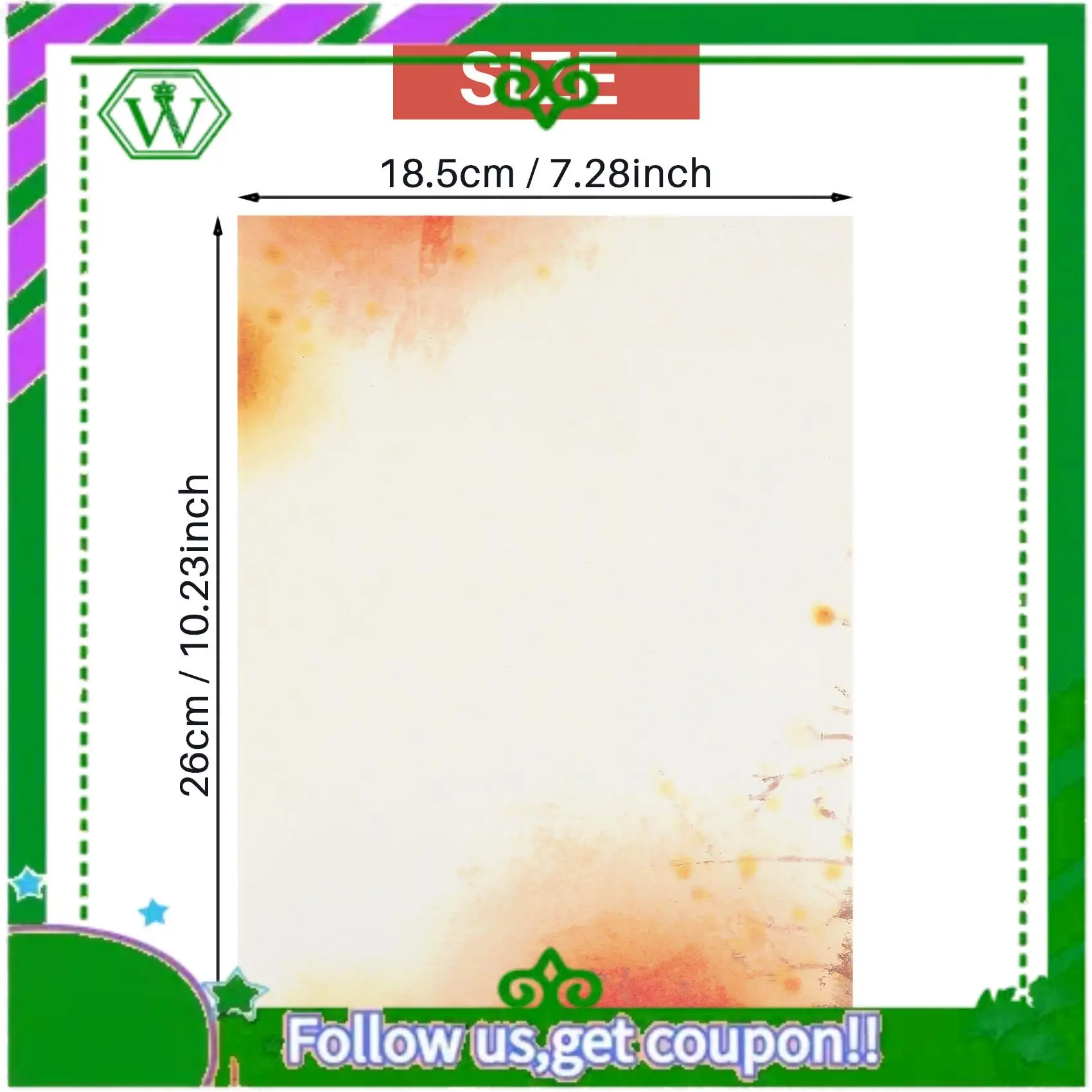 Reliable-48PCS Writing Stationery Paper , Letter Writing Paper Letter Sets