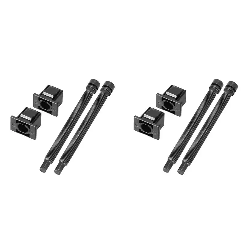 Precise 4Set Car Lamp Headlight Adjusting Screw Crown Set Left Or Right Side For Jeep Wrangler YJ 1987-1995 Replaces 55054844