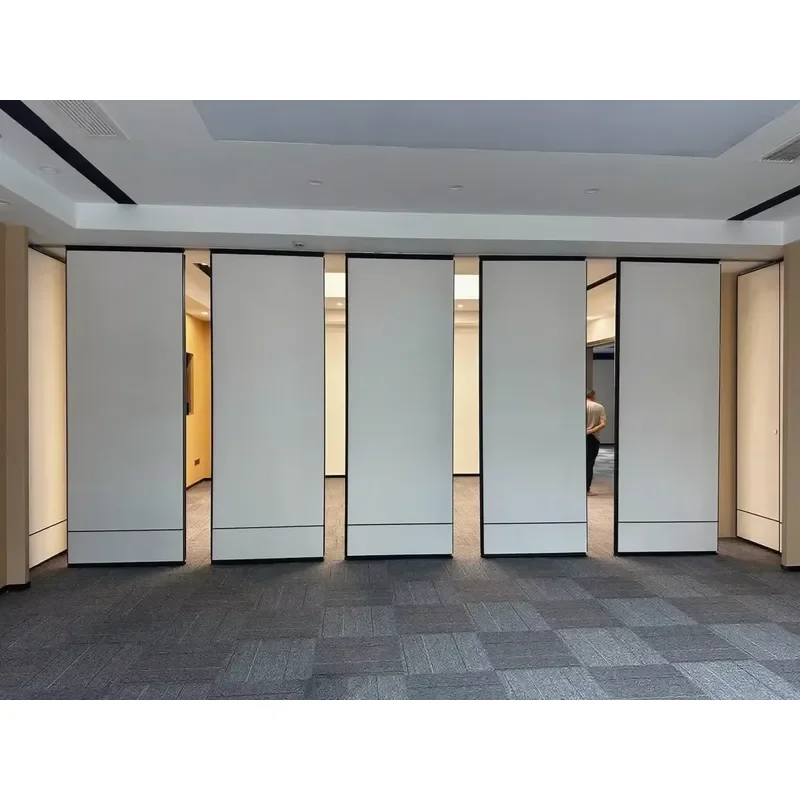 Folding Movable Space Partitions Operable Screen Wall Soundproof Sliding Room Dividers for Office Hotel Conventition Center
