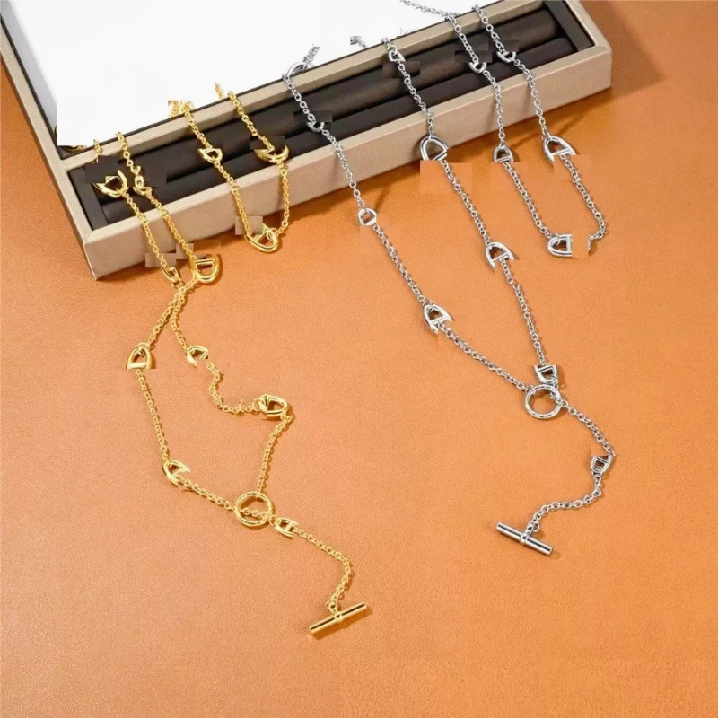 2026 Hot Sale Stainless Steel Couple Necklace Multi Function Fashionable Multi Layer Bracelet Same Style Gothic Jewelry Necklace For Women And Men Trendy Durable Ornament For Daily Wear And Special Occasions