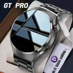 Reloj inteligente GT4 con GPS para hombre y mujer, pulsera con Pantalla AMOLED de 360x360 HD, control del ritmo cardíaco, Bluetooth, llamadas, NFC, GT4 Pro, 2024