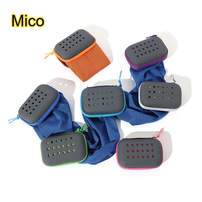 

Summer Cooling Sports Towel with EVA Case, Quick-Dry Ice-Cold Towel for Gym, Running, Hiking & Outdoor Fitness 30*90cm