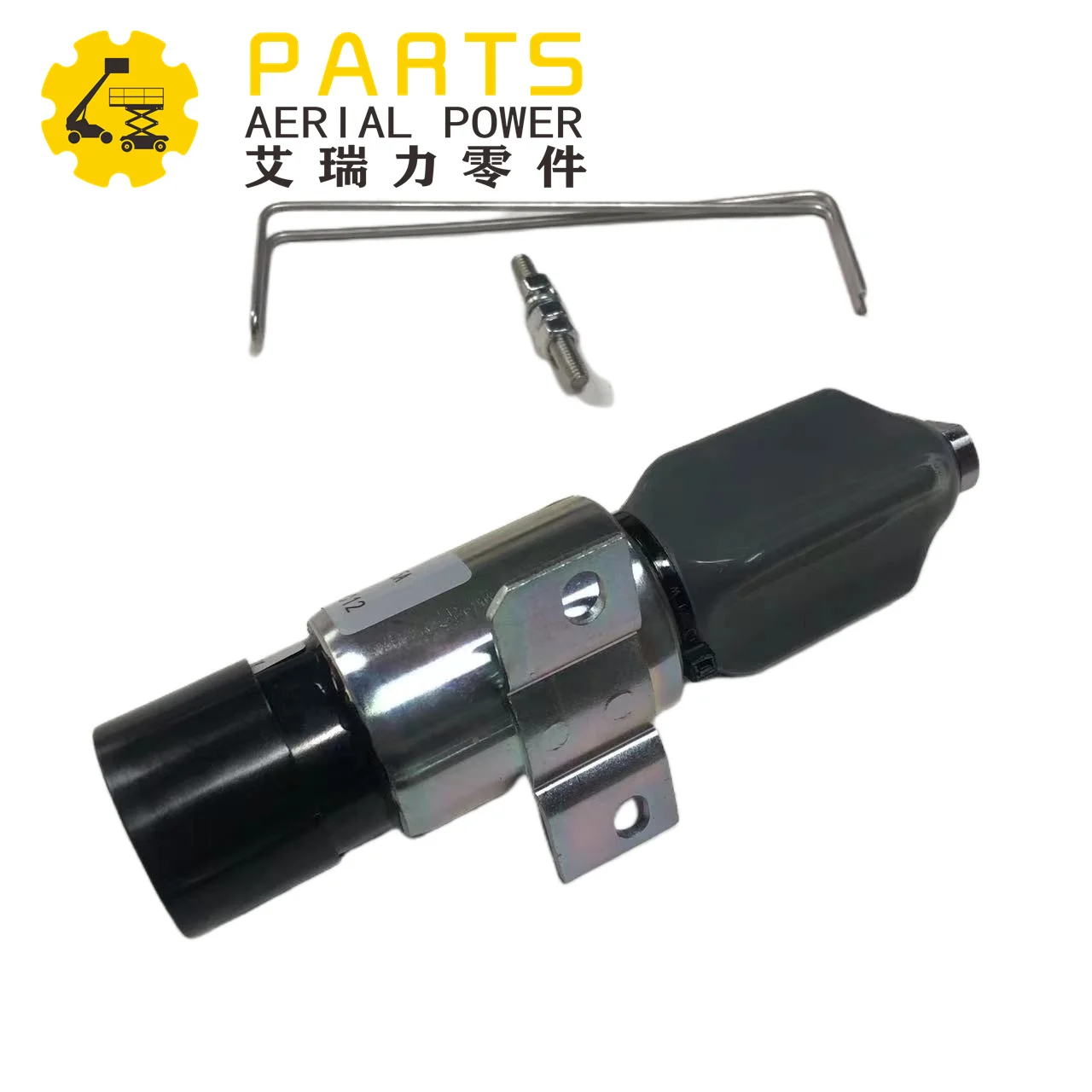 WAP01  HA-2326008490 Shutoff Stop Solenoid 12V Compatible with Haulotte Engine Parts Machinery 2326008490 Construction