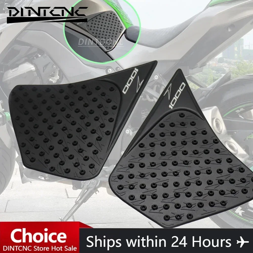 

Motorcycle Fuel Tank Anti-Slip Sticker For KAWASAKI Z1000 Z1000R 2014-2022 Paint Protection Rubber Pad Z1000 R Protective Decal