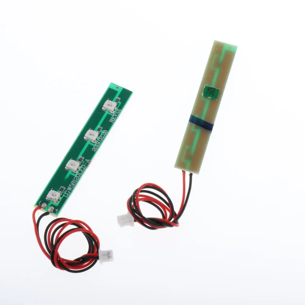 Aircraft RC Led Light Bars DIY Light Board Metal Spare Parts for RC Airplane Drone Hobby Model