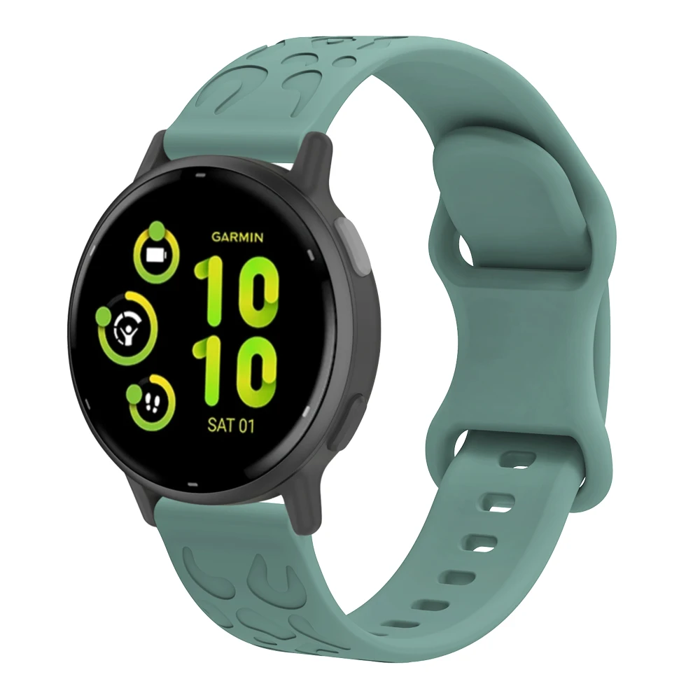 18mm 20mm 22mm Silicone Strap for Garmin Vivoactive 5/4 Venu 3/2 Smart Watch Band for Huawei Watch GT5 GT4 41mm 46mm