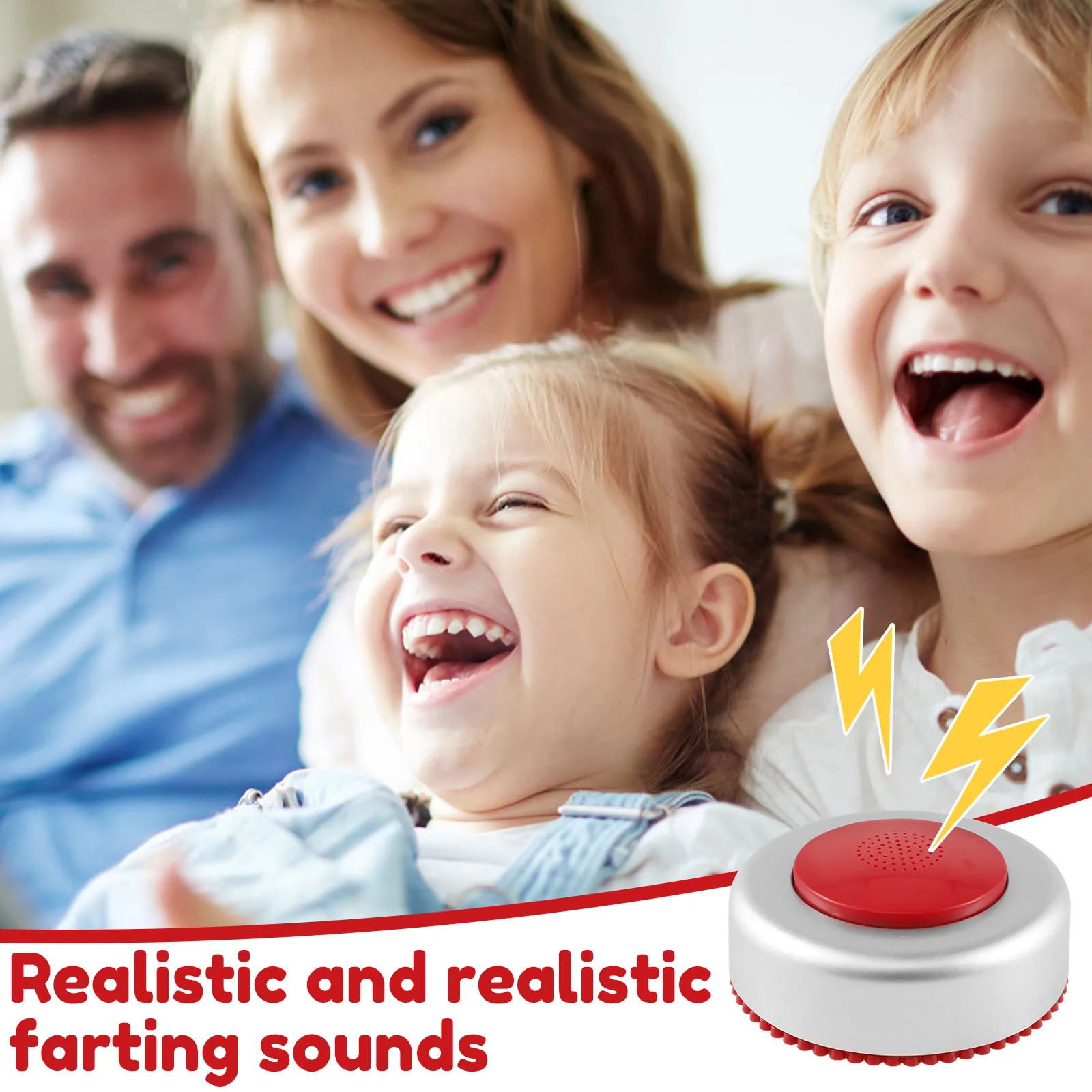 Funny Sound Effects Machine Remote Fart Noise Maker Machine Prank Item Jokes Toys for Parties Games and Gags Sound Farting Toys view 6