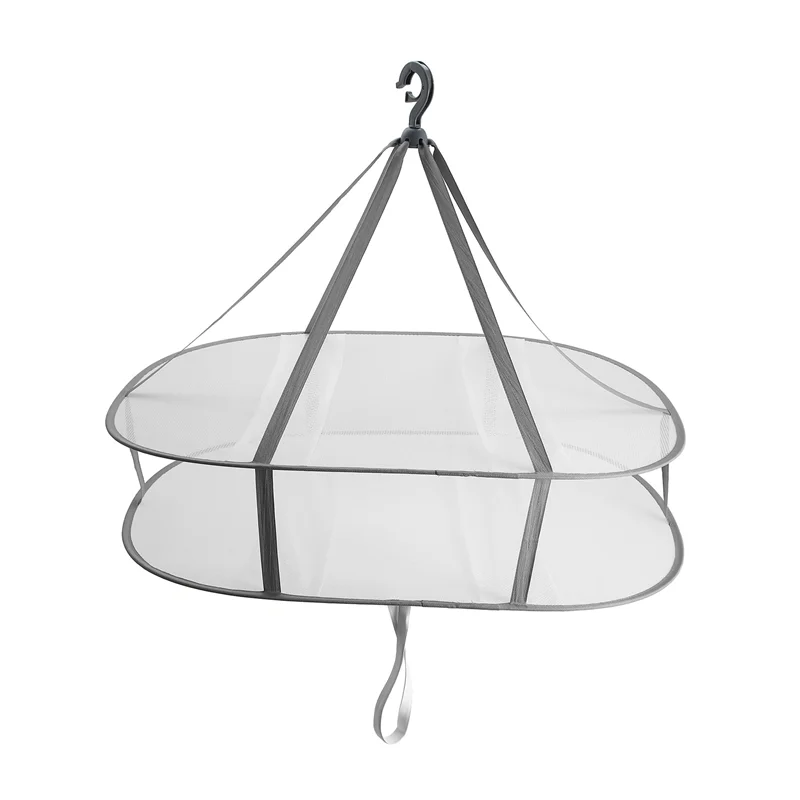 رف تجفيف السترة، رف تجفيف الملابس المعلقة، مجفف الغسيل الشبكي، رفوف مجفف الملابس القابلة للطي #2