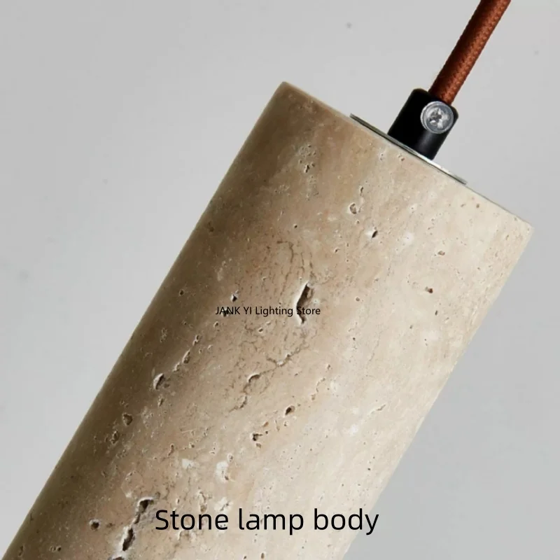 Hot Sales Japanese Style Wabi-sabi Style Bedroom Bedside Chandelier Nordic Style Homestay Cream LED Pendant Light