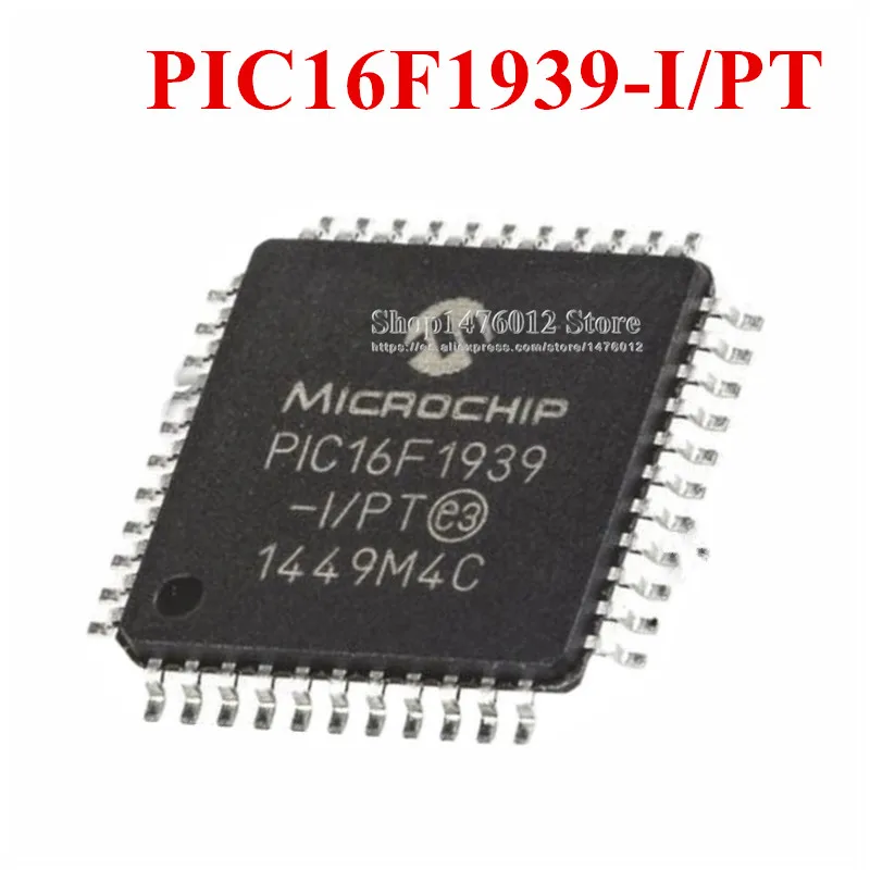 10PCS/LOT PIC16F1939-I/PT PIC16F1939 16F1939 NEW MCU IC CHIP TQFP44 New Original 100% Quality