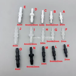 20PCS Straight Ink Tube Connector Ink Pipe Hose Tubing Plastic Joint For Eco Solvent Water-based DTF UV Printers Mimaki Roland