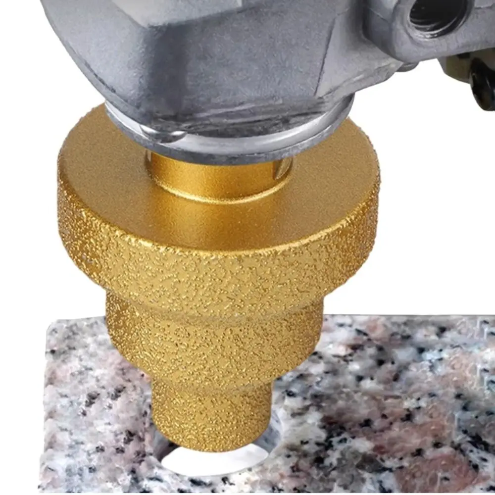 

Multi Size Adamas Chamfer Drill Bit Multi Layer Tapered Cone Brazed Pagoda Drill Bit Integrated Bit Edge Trimming