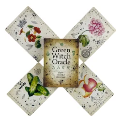 Green Witch Oracle Cards A 44 Tarot English Visions Divination Edition Deck Borad Playing Games