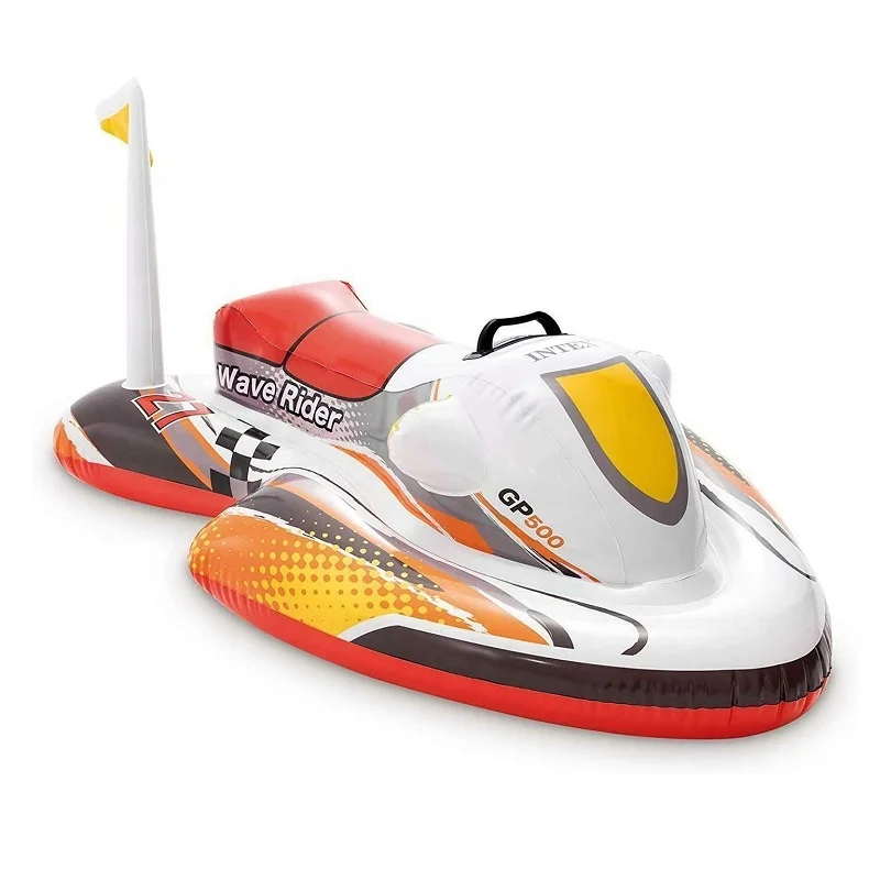 

Intex 57520 Children Toy Wave Rider Ride-on With Handle Inflatable Swimming Pool Floating